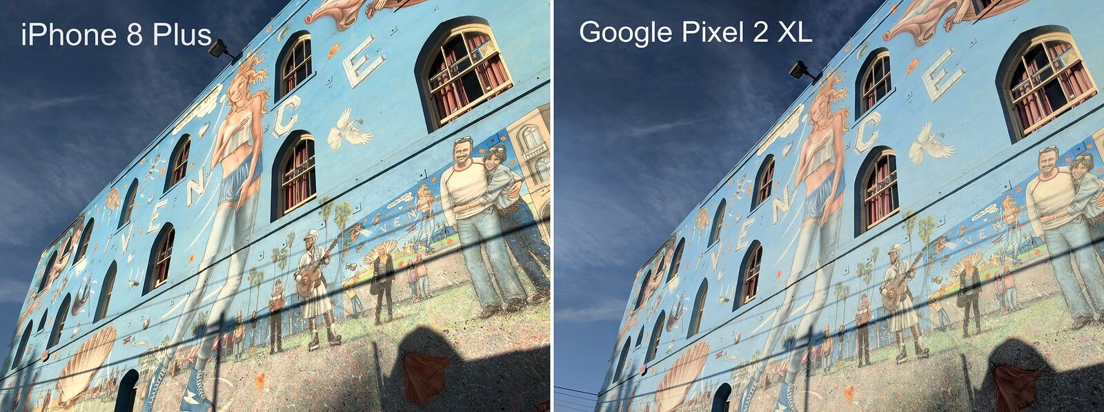 iPhone 8 Plus vs. Pixel 2 XL: чья камера лучше? iPhone 8 Plus vs. Pixel 2 XL: чья камера лучше? Фото.