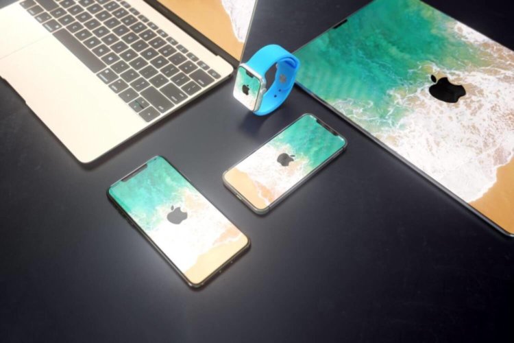 Как могли бы выглядеть iPad X, MacBook X, iMac X и Apple Watch X. Фото.