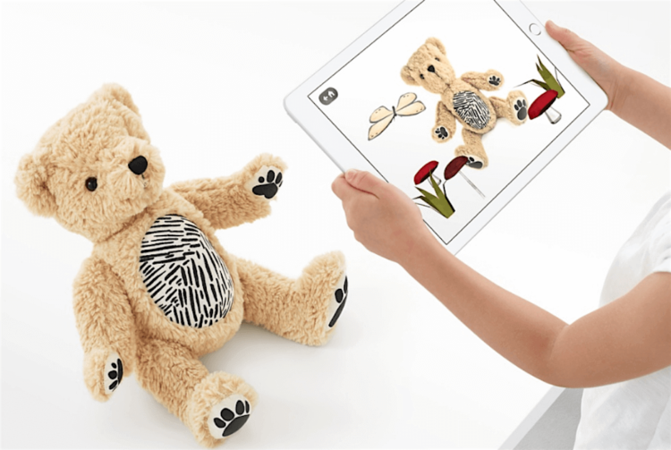 Знакомьтесь: Parker — плюшевый мишка из дополненной реальности. Знакомьтесь: Parker — плюшевый мишка из дополненной реальности. Фото.