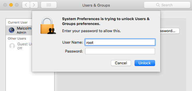 В macOS High Sierra обнаружена уязвимость, позволяющая любому стать администратором. В macOS High Sierra обнаружена уязвимость, позволяющая любому стать администратором. Фото.