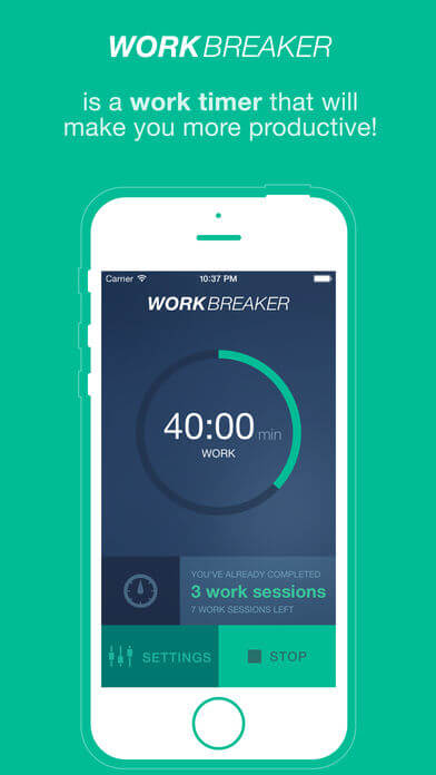 Бесплатные приложения и скидки в App Store | 31 января. WorkBreaker. Фото.