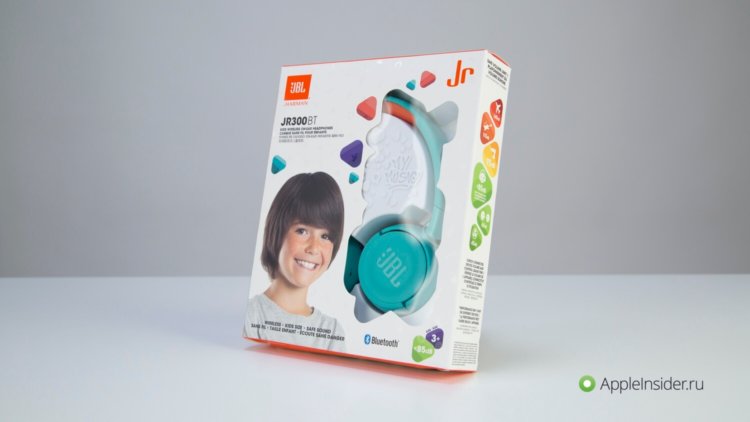 JBL JR300BT — идеальные наушники для детей. Фото.