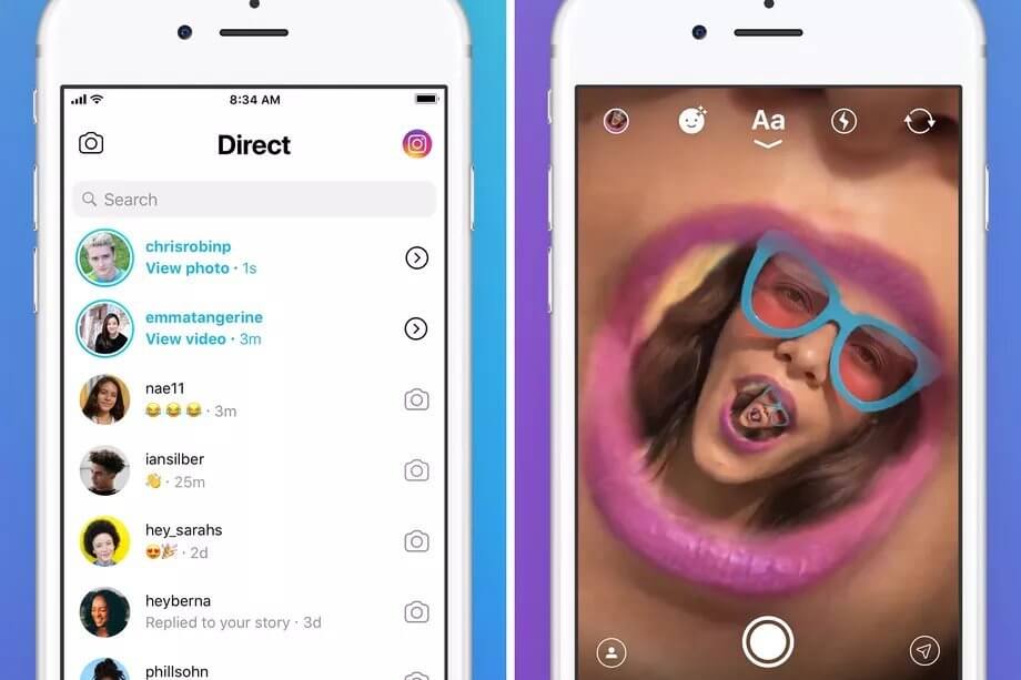 Instagram тестирует новое приложение для обмена сообщениями. Instagram тестирует новое приложение для обмена сообщениями. Фото.
