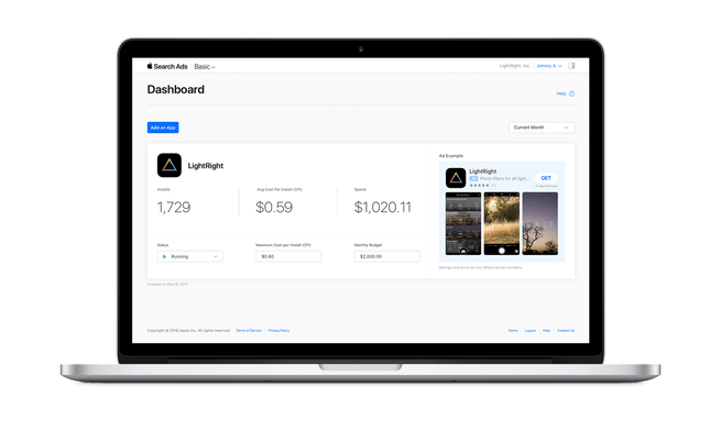 Apple усовершенствовала рекламу в App Store. Apple усовершенствовала рекламу в App Store. Фото.