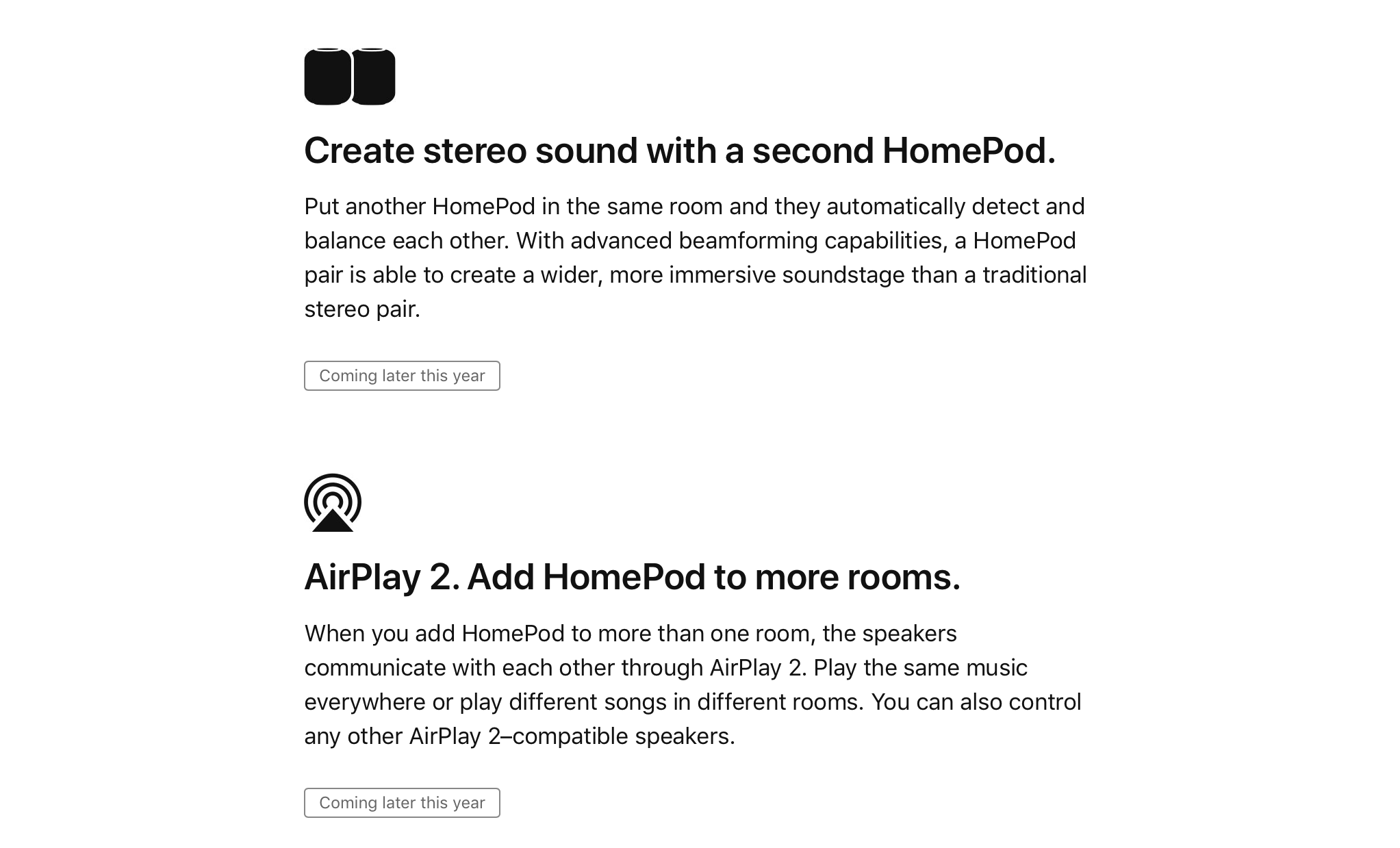 Не все функции HomePod будут доступны сразу. Не все функции HomePod будут доступны сразу. Фото.