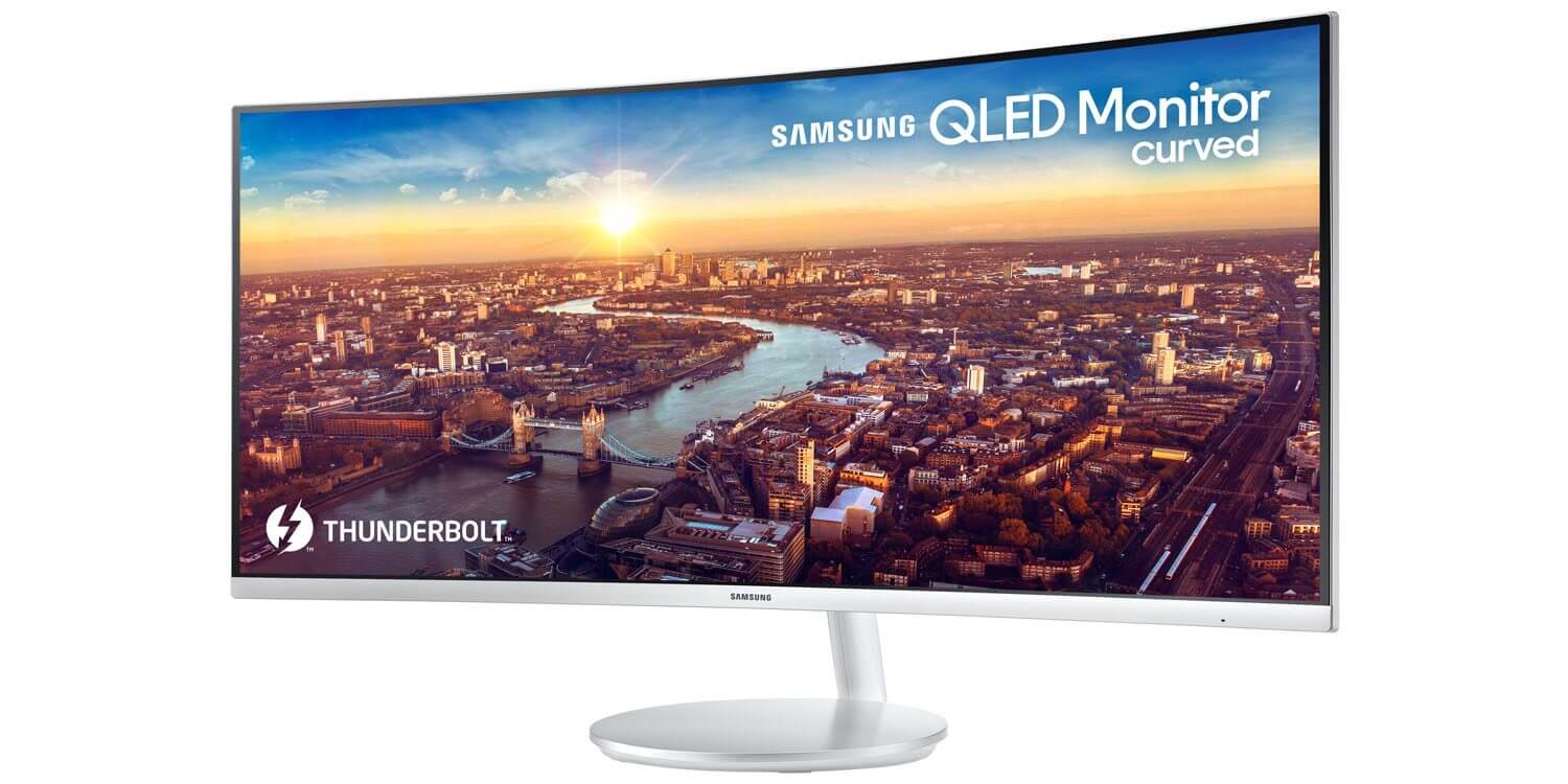Samsung представила QLED-монитор с поддержкой Thunderbolt 3. Samsung представила QLED-монитор с поддержкой Thunderbolt 3. Фото.