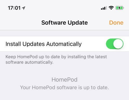 Как Apple будет обновлять прошивку HomePod. Как Apple будет обновлять прошивку HomePod. Фото.