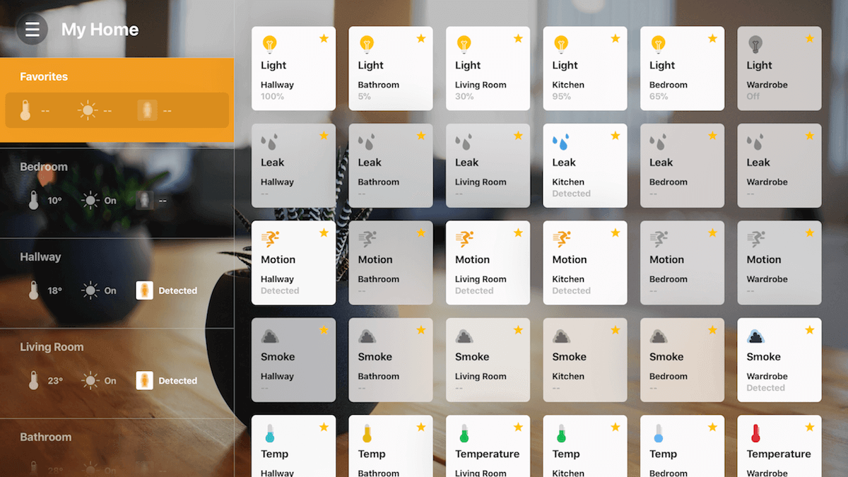 HomeCenter — приложение, которое расширяет возможности HomeKit. HomeCenter — приложение, которое расширяет возможности HomeKit. Фото.