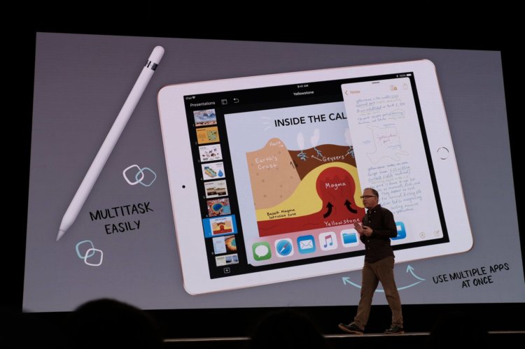 Apple официально представила доступный iPad с поддержкой Apple Pencil. Фото.