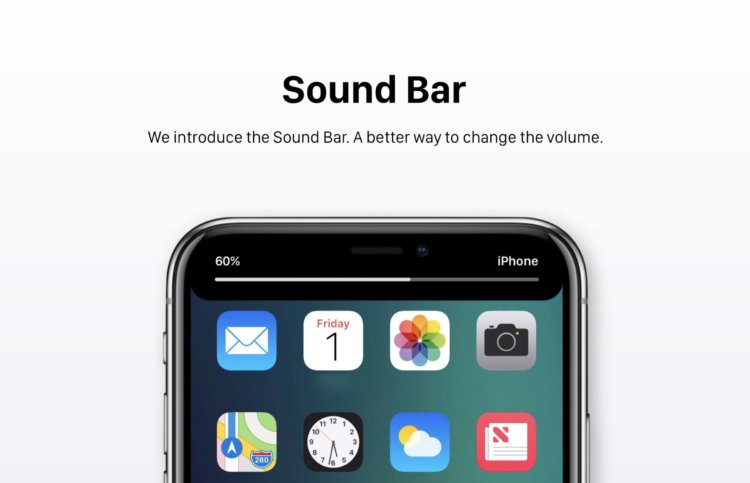 От такой iOS 12 мы бы не отказались. Новый ползунок громкости. От такой iOS 12 мы бы не отказались. Новый ползунок громкости. Фото.