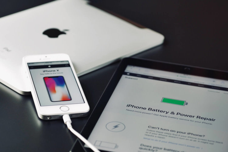 iPhone будут работать дольше от батареи. Фото.