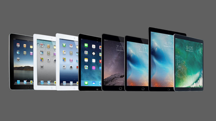 #Видео: Эволюция iPad — большой путь самого популярного планшета. Фото.