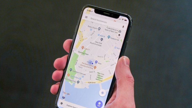 Google Карты для iOS получили полезное обновление. Google Карты для iOS получили полезное обновление. Фото.