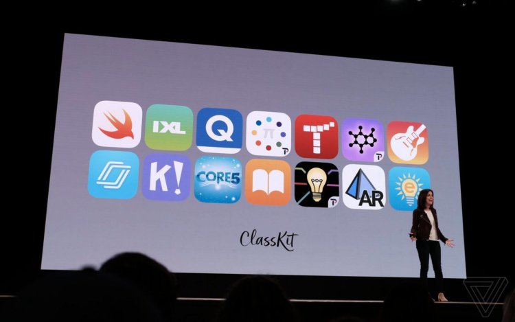 Apple представила пакет образовательных приложений на базе ClassKit. Apple представила пакет образовательных приложений на базе ClassKit. Фото.