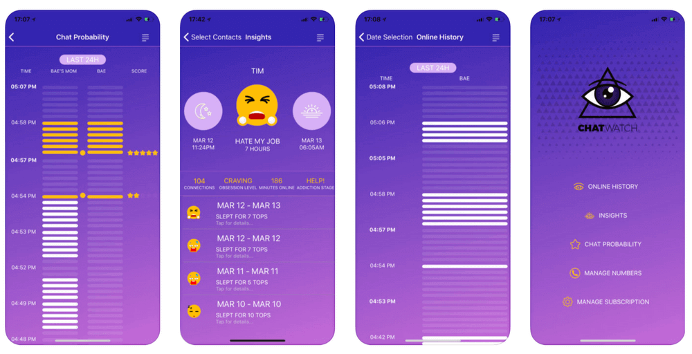 Приложение Chatwatch следило за пользователями WhatsApp, но недолго. Приложение Chatwatch следило за пользователями WhatsApp, но недолго. Фото.