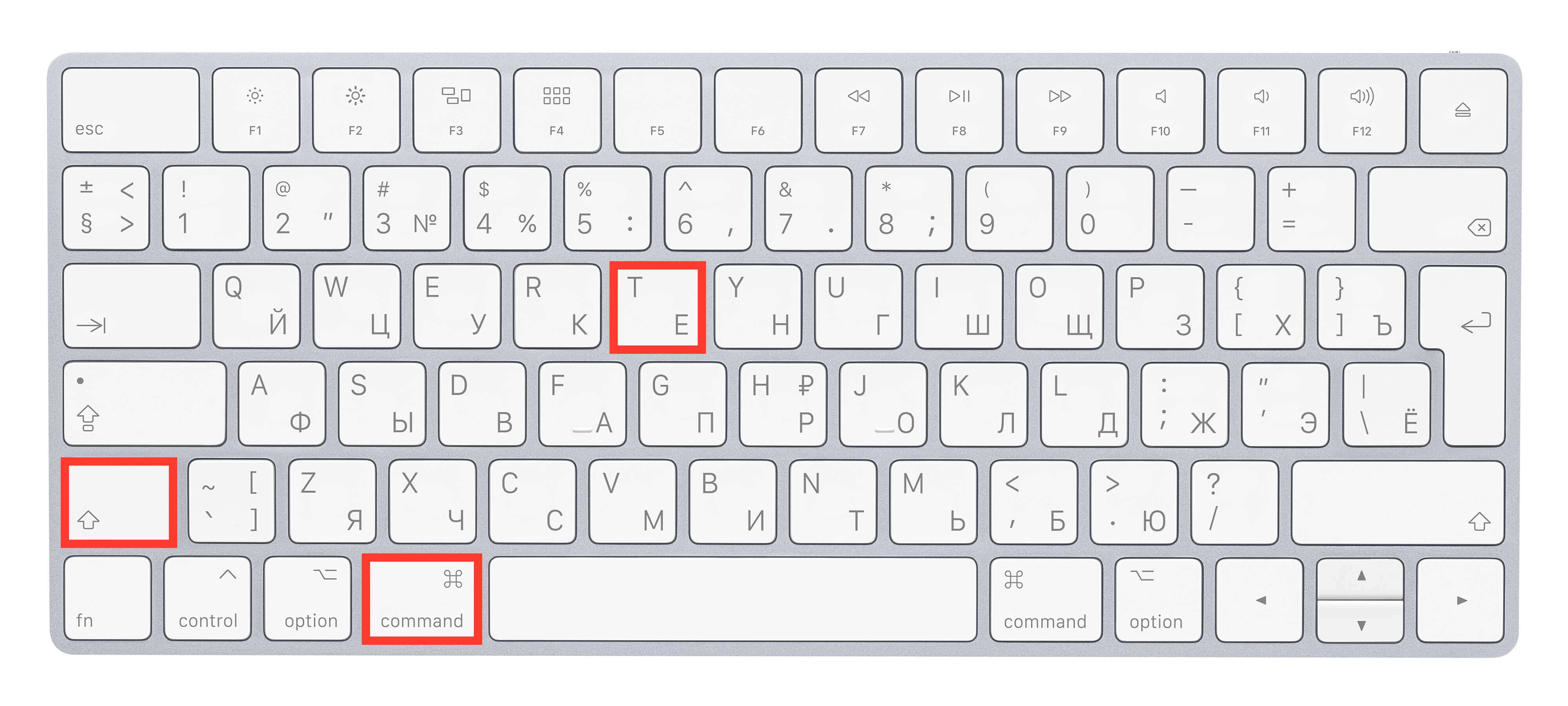 Запятая на русской раскладке. Ктрл на Эппл клавиатуре. Как менять раскладку клавиатуры на Mac.