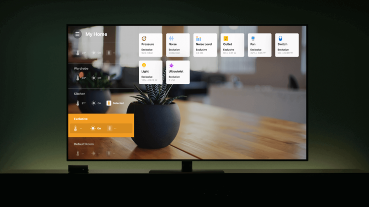 HomeCenter — приложение, которое расширяет возможности HomeKit. Фото.