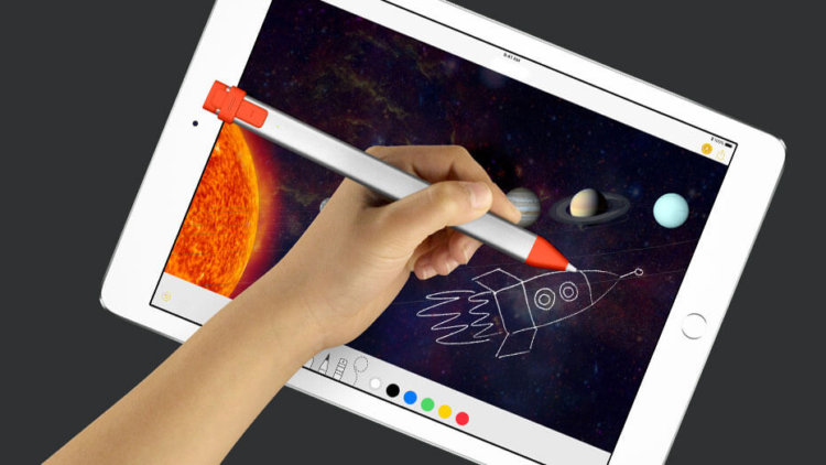 Стилус Logitech Crayon достанется не каждому. Стилус Logitech Crayon достанется не каждому. Фото.
