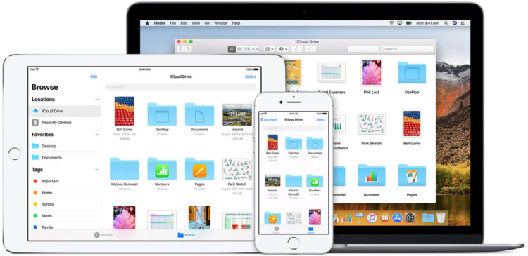 Apple предложит месяц бесплатного доступа к iCloud. Фото.