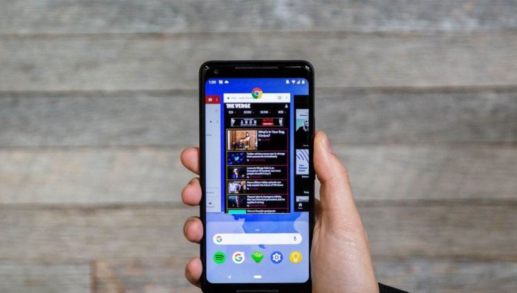 Google решила скопировать жесты с iPhone X. Фото.