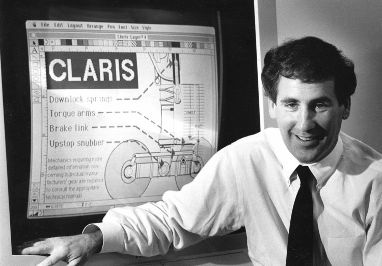 У Apple была дочь, Claris. Детство. Фото.