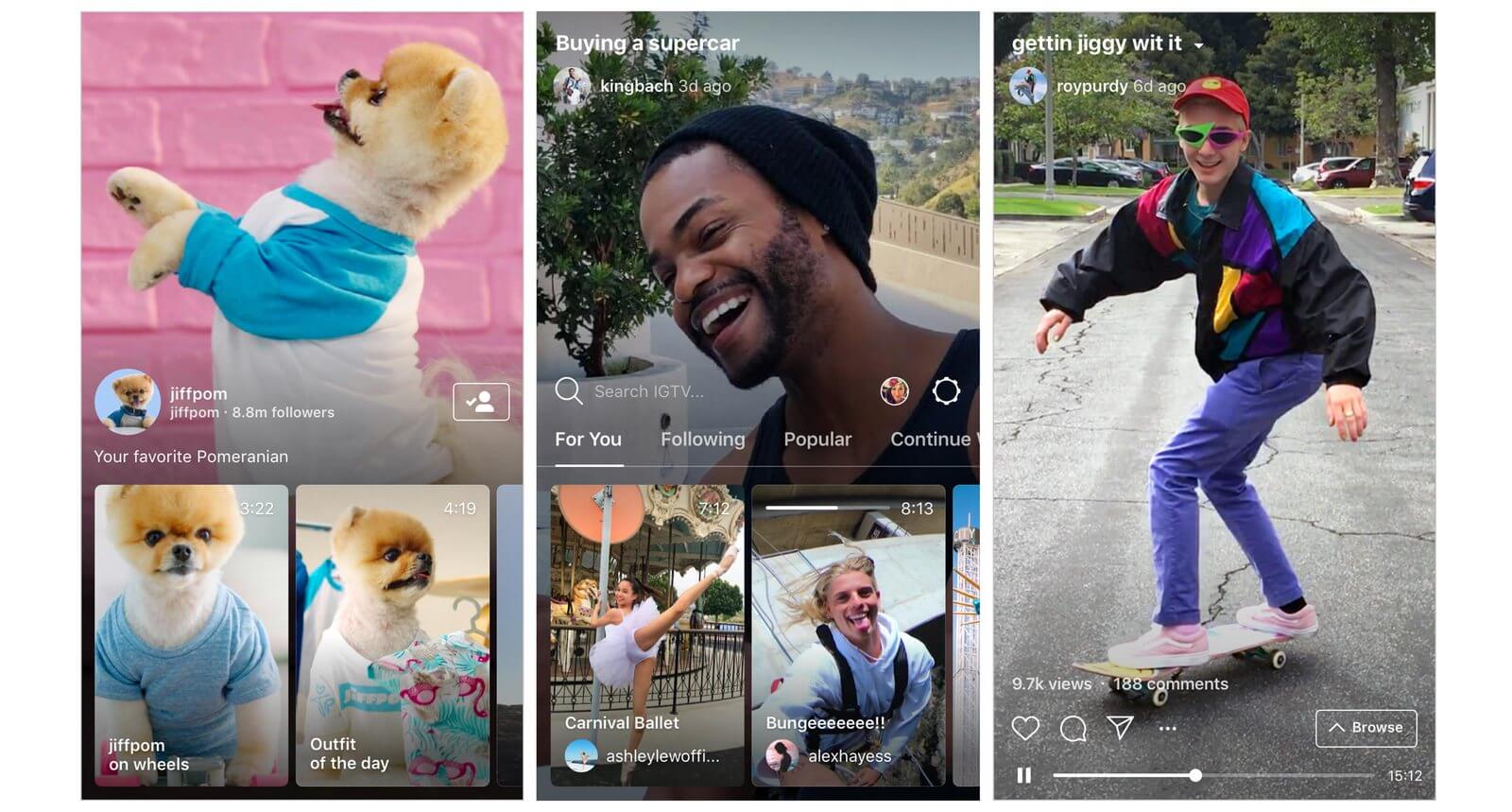 Instagram представил новый видеосервис IGTV. IGTV — что это? Instagram представил новый видеосервис IGTV. IGTV — что это? Фото.