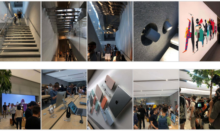 Фотоотчет с открытия нового Apple Store в Милане. Фотоотчет с открытия нового Apple Store в Милане. Фото.