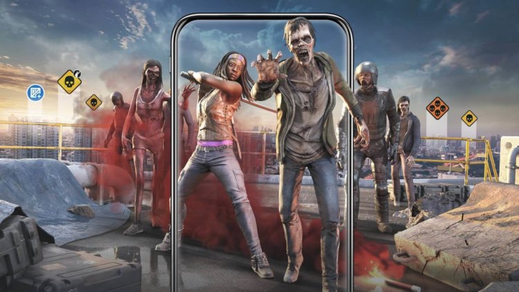 Игра The Walking Dead: Our World с дополненной реальностью вышла в App Store. Игра The Walking Dead: Our World с дополненной реальностью вышла в App Store. Фото.
