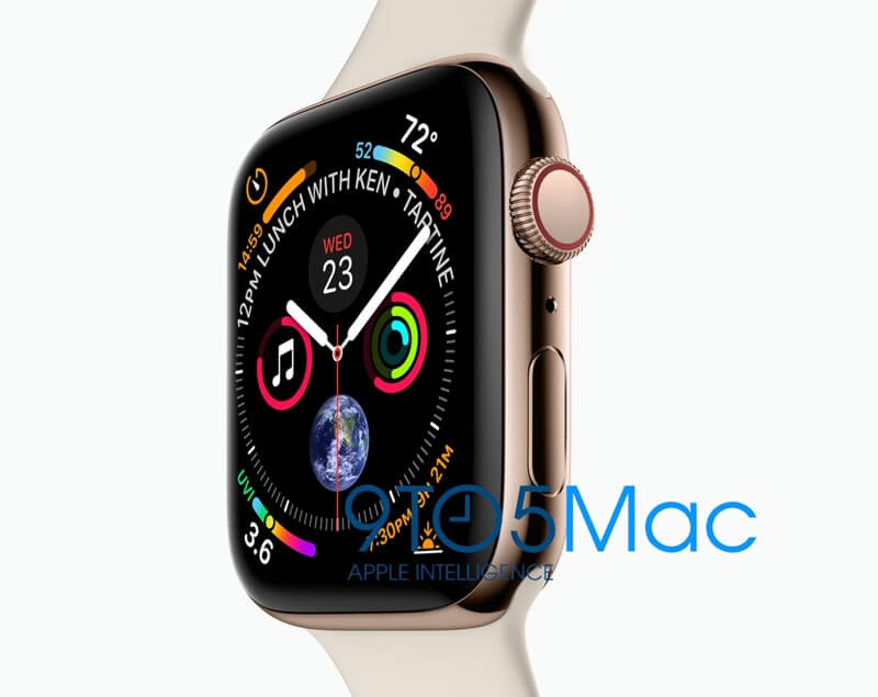 В Сеть утекло первое изображение Apple Watch Series 4. В Сеть утекло первое изображение Apple Watch Series 4. Фото.