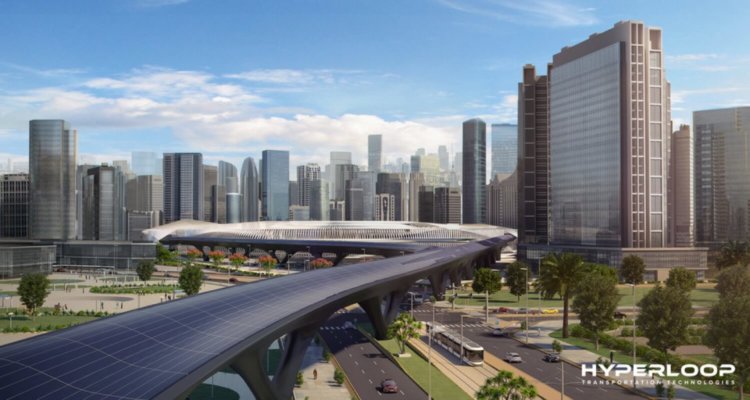 Купертино планирует строительство Hyperloop во дворе кампуса Apple. Фото.