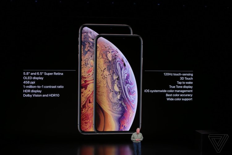 Apple официально представила iPhone XS и XS Max. Фото.