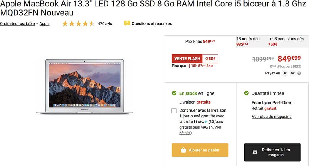 Европейские ритейлеры снижают цену на MacBook Air перед презентацией. Европейские ритейлеры снижают цену на MacBook Air перед презентацией. Фото.