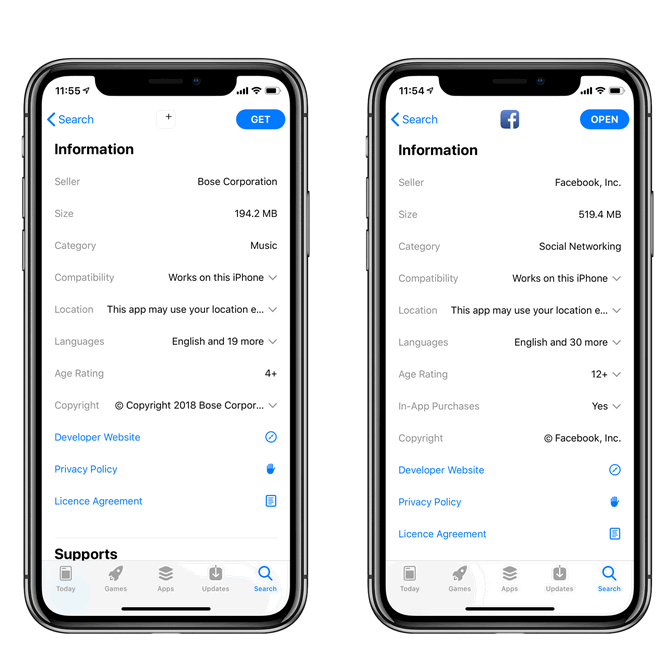 Почему размер приложений в App Store вырос почти вдвое после релиза iOS 12. Почему размер приложений в App Store вырос почти вдвое после релиза iOS 12. Фото.