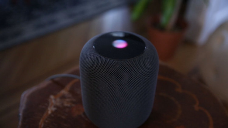 Умная колонка HomePod получит новые возможности. Умная колонка HomePod получит новые возможности. Фото.