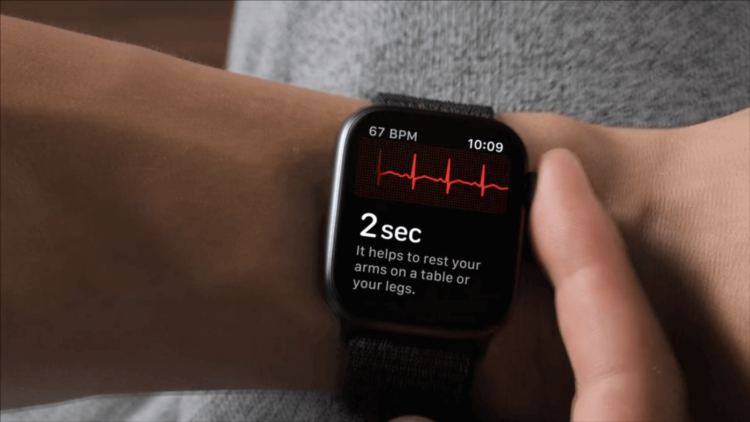 Насколько эффективна функция снятия ЭКГ в Apple Watch Series 4? Мнение врача. Фото.