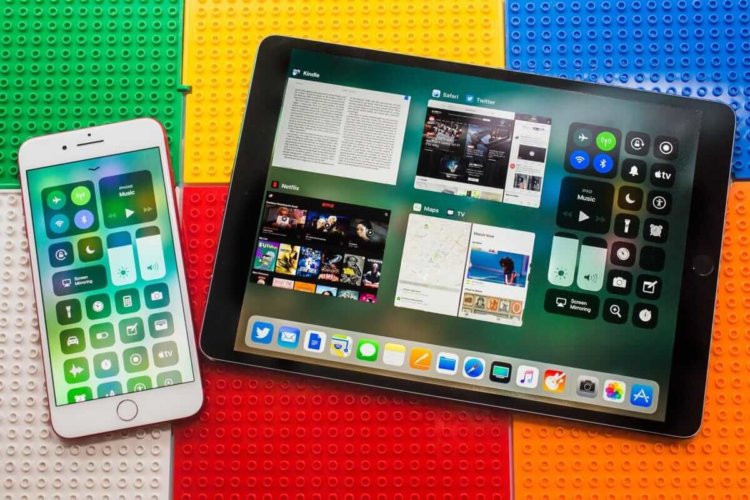 iOS 11 установлена на подавляющем большинстве устройств. Фото.