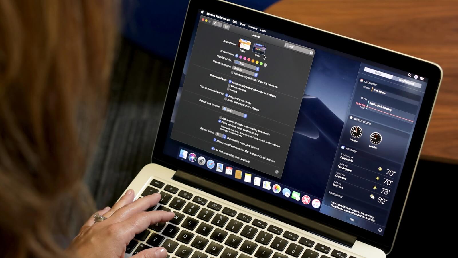 Apple выпустила первую бета-версию macOS 10.14.1. Apple выпустила первую бета-версию macOS 10.14.1. Фото.