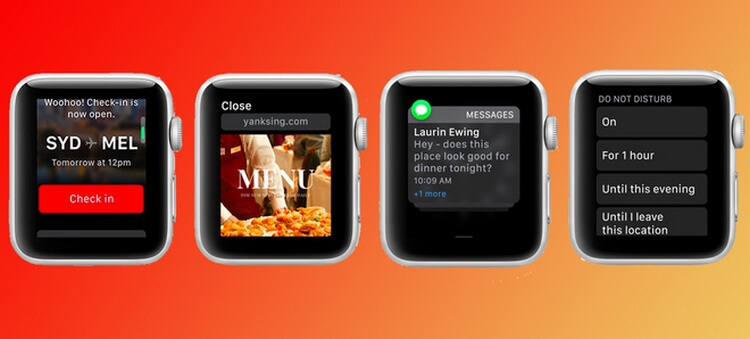 Вышла watchOS 5. Топ-10 главных нововведений. «Не беспокоить» по расписанию. Вышла watchOS 5. Топ-10 главных нововведений. «Не беспокоить» по расписанию. Фото.