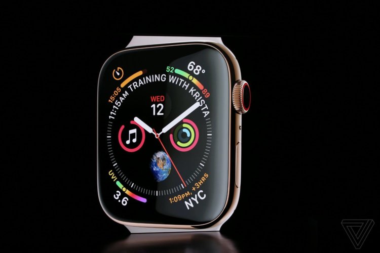 Apple представила Apple Watch Series 4. Apple представила Apple Watch Series 4. Фото.