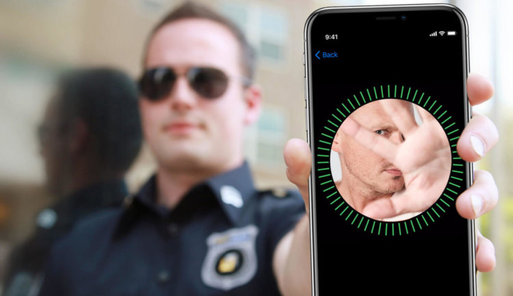 Посмотрев на iPhone подозреваемого, полицейские могут лишиться важных улик. Фото.