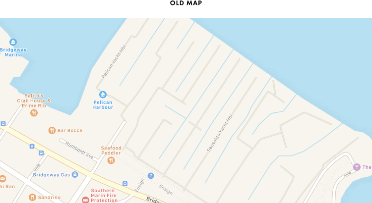 Обновленные Apple Maps начали превосходить карты Google. Обновленные Apple Maps начали превосходить карты Google. Фото.
