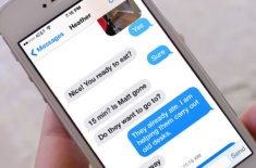 Размер шрифта iPhone