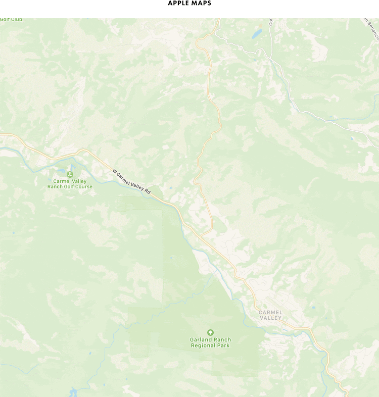 Обновленные Apple Maps начали превосходить карты Google. Обновленные Apple Maps начали превосходить карты Google. Фото.