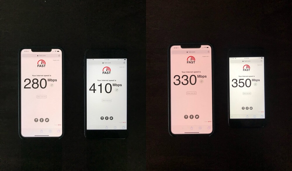 Новые iPhone уступили старым в качестве Wi-Fi-соединения. iPhone 7 быстрее, чем iPhone XS Max? Новые iPhone уступили старым в качестве Wi-Fi-соединения. iPhone 7 быстрее, чем iPhone XS Max? Фото.