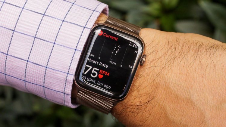 Apple повысила скорость и точность измерения пульса на Apple Watch 4. Фото.
