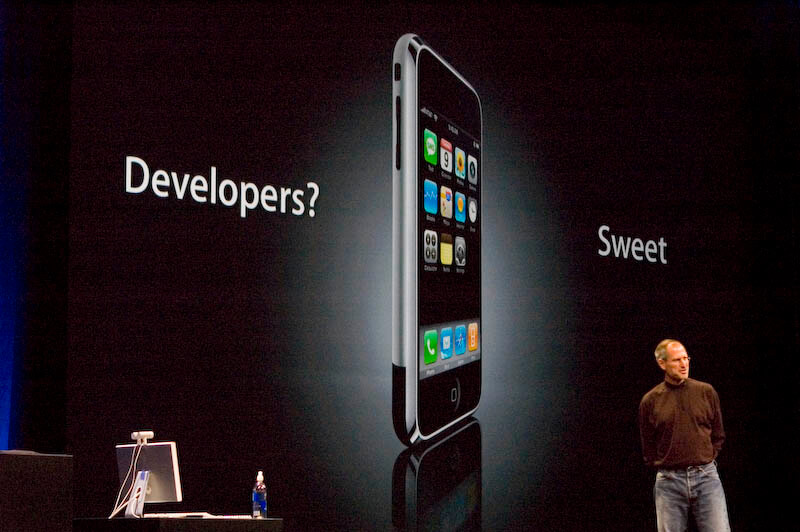 Скучноватый эпизод эпического времени, WWDC’07. Скучноватый эпизод эпического времени, WWDC’07. Фото.