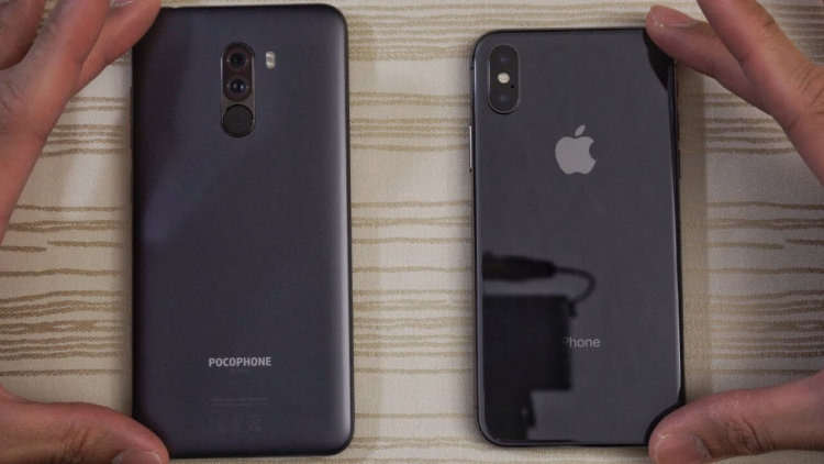 Cравнение камер: iPhone X против Pocophone F1. Фото.