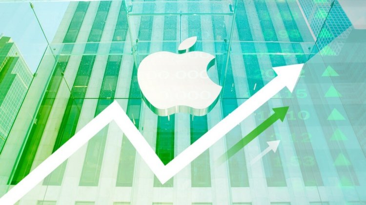 Apple снова растет. Компания отбила 75 миллиардов долларов. Фото.