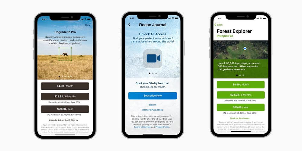 Apple ужесточила правила подписки на приложения из App Store. Apple ужесточила правила подписки на приложения из App Store. Фото.