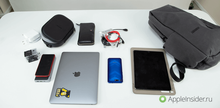 Что в рюкзаках авторов AppleInsider: Артем. Фото.